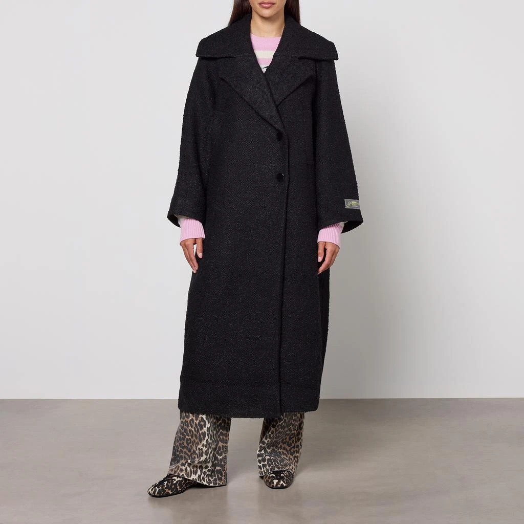 Ganni Textured Boucle Coat 1