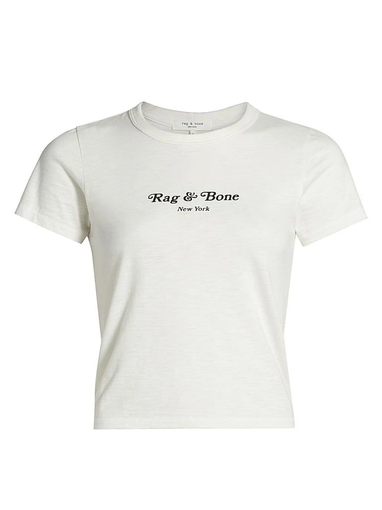 Rag & Bone Mini Script Logo T-Shirt 1