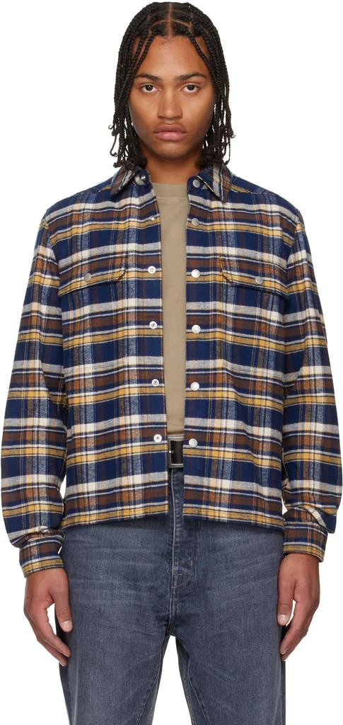 Rick Owens Multicolor Concordians Cropped Overshirt 1