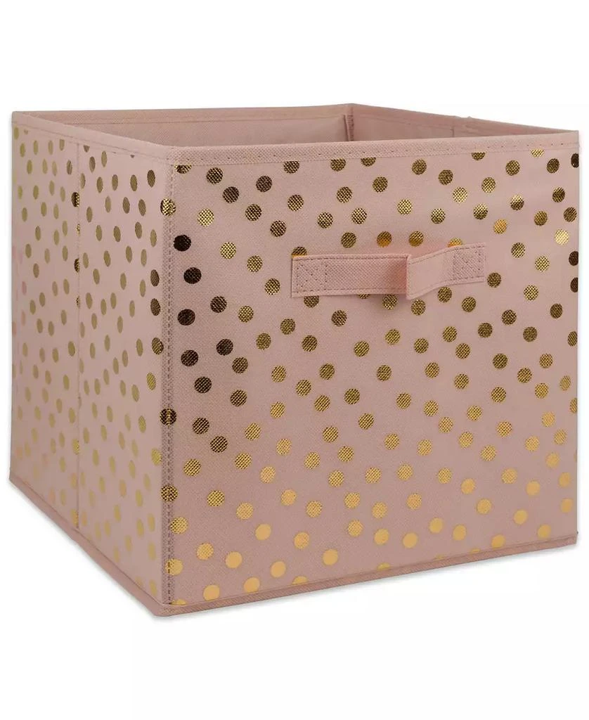Design Imports Non-woven Polyester Cube Dots Millennial Square Set of 2 2