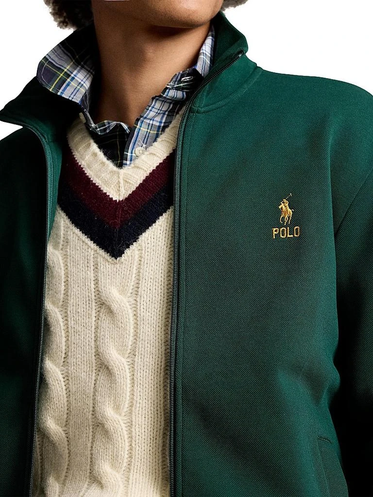 Ralph Lauren Colorblocked Knit Track Jacket 5