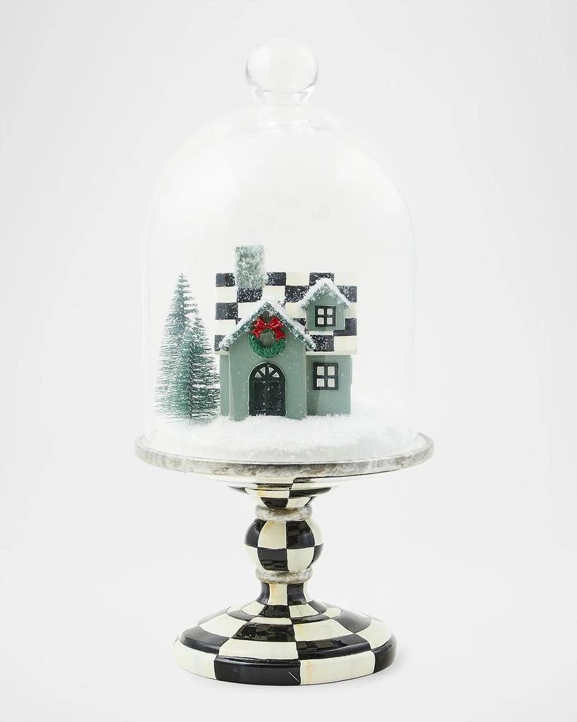 MacKenzie-Childs Farmhouse Holiday House Cloche 2