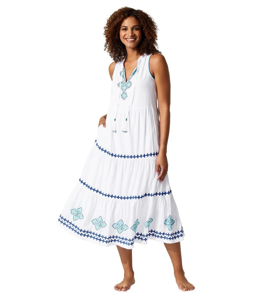 Tommy Bahama Shell Beach Tiered Maxi 1
