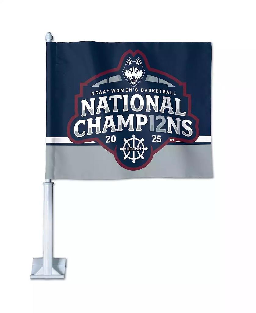 Wincraft UConn Huskies 2025 NCAA Women's Basketball National Champions 11.75" x 14" Two-Sided Car Flag