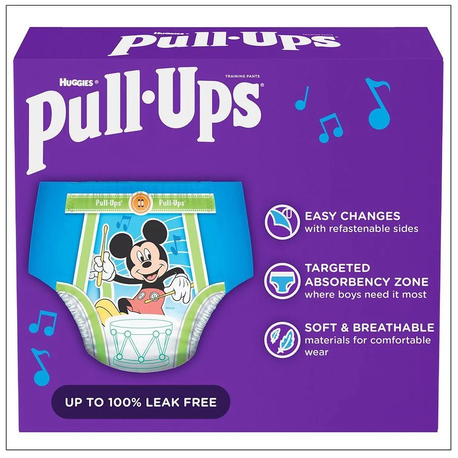 Huggies Pull-Ups Boys' Potty Training Pants Size Toddler 5-6 4