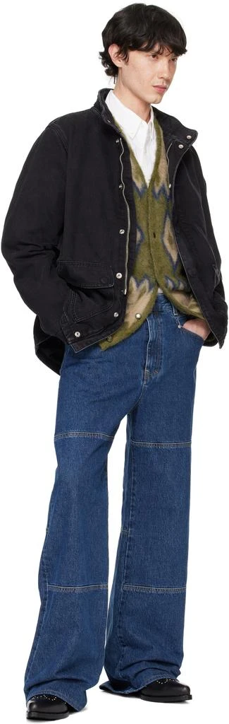 Sunflower Blue Flare Work Jeans 4