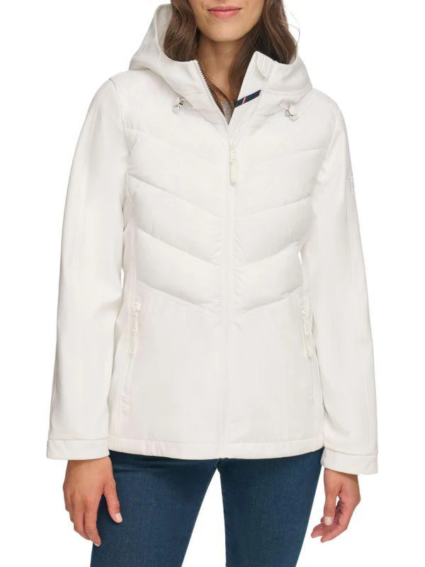 Tommy Hilfiger Sporty Quilted Hooded Jacket 1