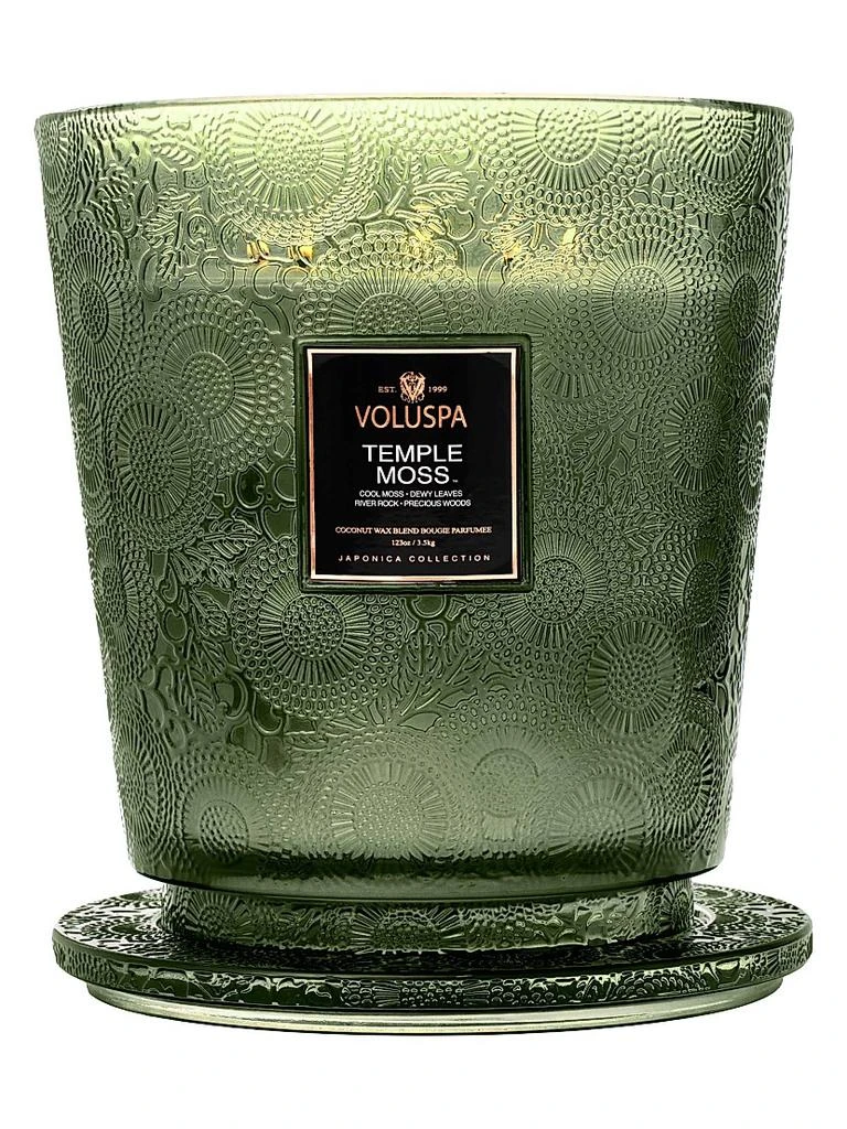 Voluspa Japonica Temple Moss 5-Wick Hearth Candle 2