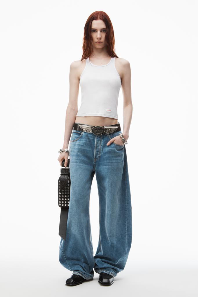 Alexander Wang low-rise rounded oversized jeans