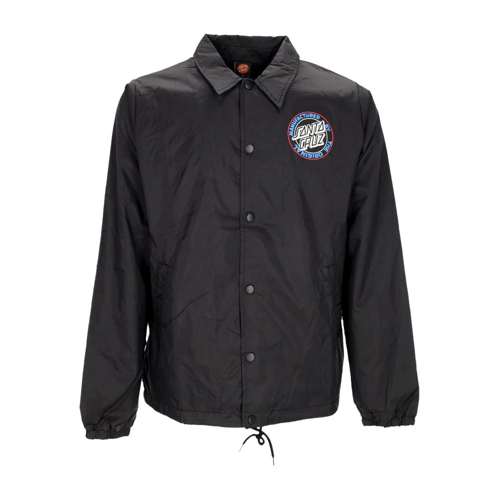 Santa Cruz Coach Jacket Men's Natas Screaming Panther Jacket Black 1