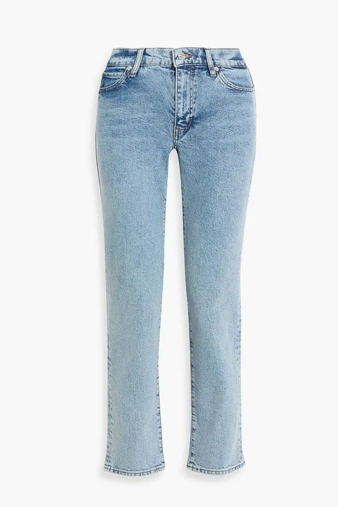 FRAME The Borrowed faded boyfriend jeans