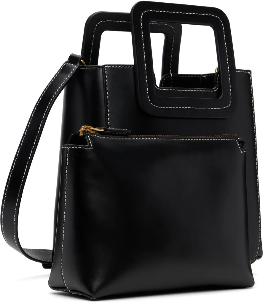 Staud Black Mini Shirley Leather Bag 2