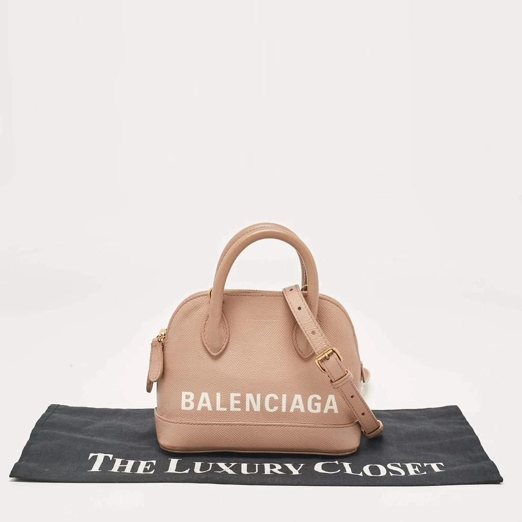 Balenciaga Balenciaga Beige Leather XXS Ville Satchel 17