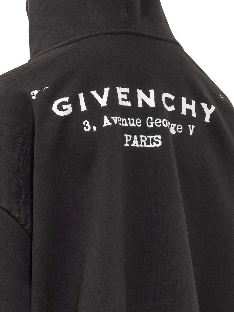Givenchy Givenchy Logo Printed Oversized Hoodie 4