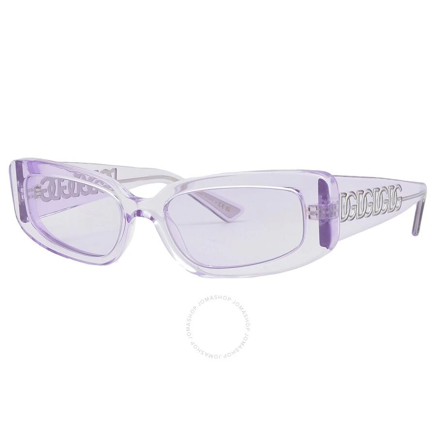 Dolce & Gabbana Light Violet Cat Eye Ladies Sunglasses DG4445 33821A 54 2