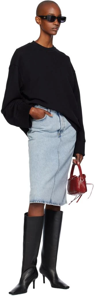 The Frankie Shop Black Talia Sweatshirt 4