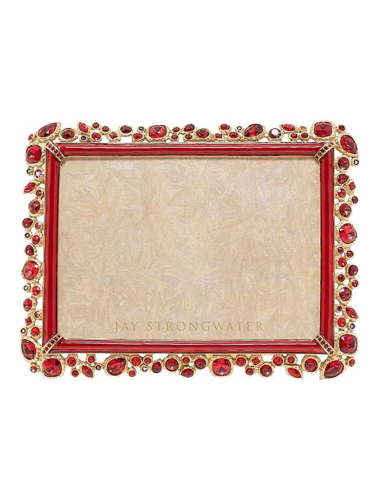 Jay Strongwater Leslie Bejeweled 5'' X 7'' Frame 2