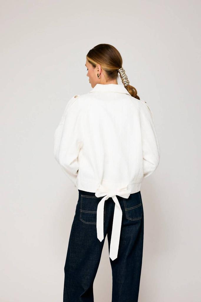 Line & Dot Line And Dot - Bendetta Crop Trench Jacket