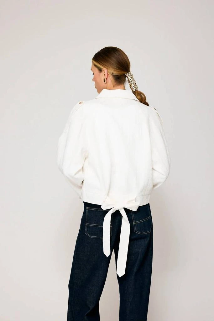 Line & Dot Line And Dot - Bendetta Crop Trench Jacket 2