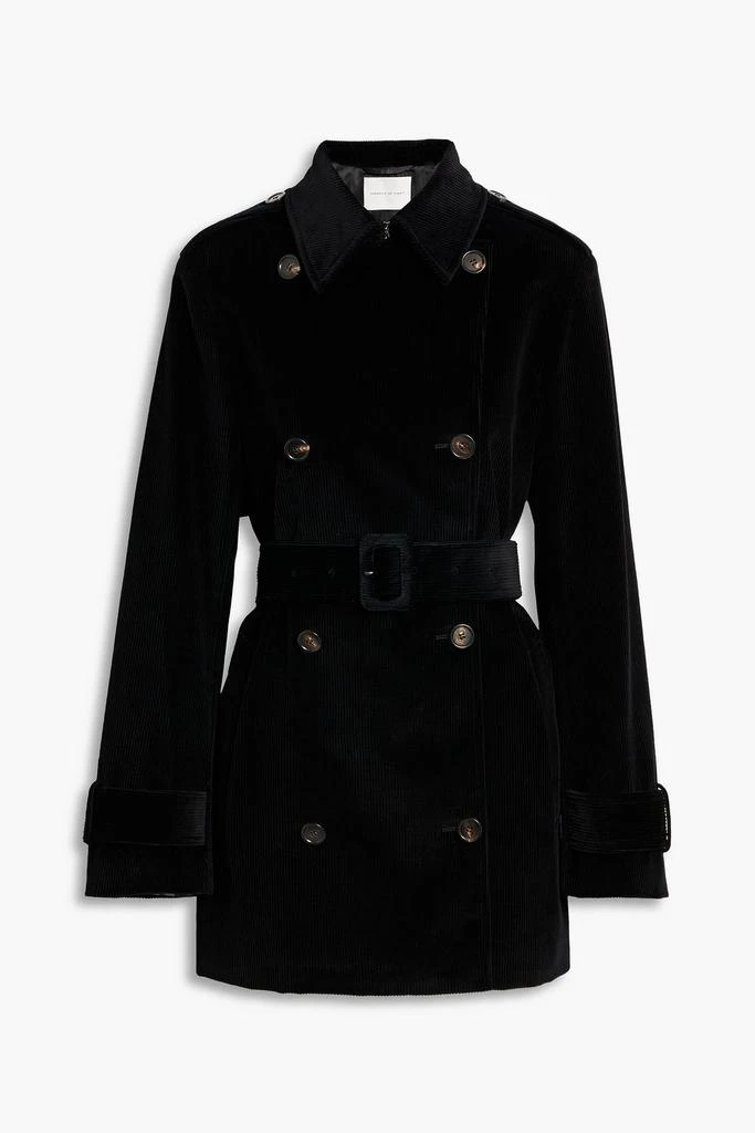 VERONICA DE PIANTE Charlotte cotton-corduroy trench coat