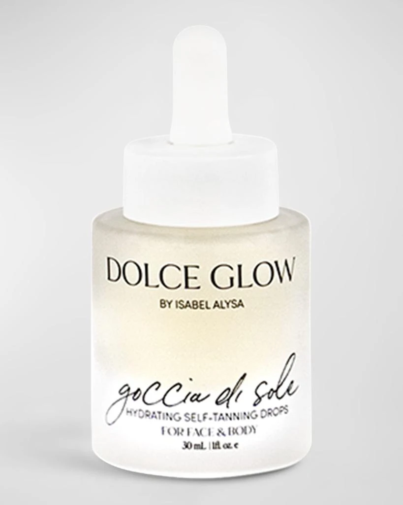 Dolce Glow Goccia De Sole Hydrating Tanning Drops Face And Body, 1 oz.