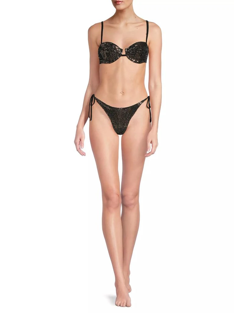 Peixoto Tonie Embellished Bikini Bottom 2