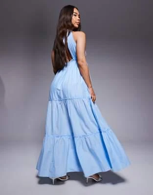 blue island dress shop Velvet Leighton Dress in Island main image 1