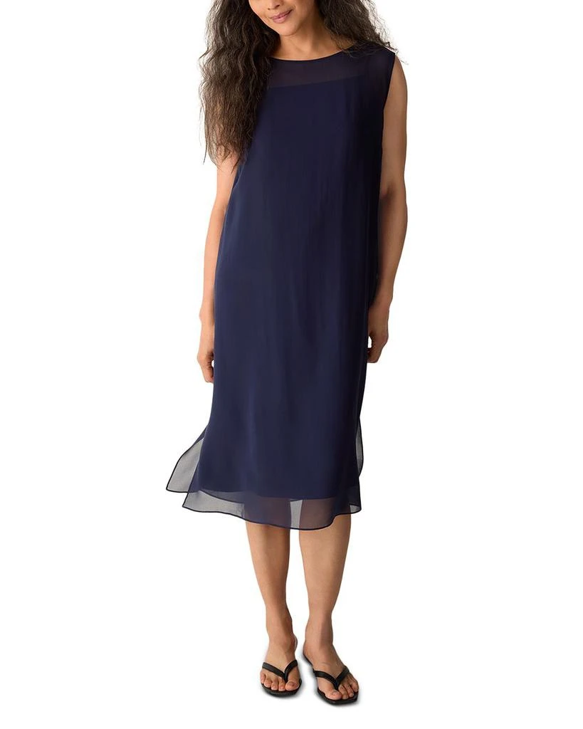 beige short dress Peyton Gingham Active Mini Dress