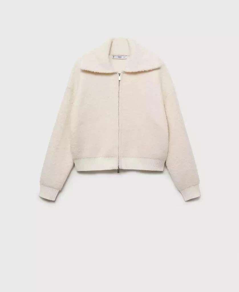 Mango Women's Boucle Wool Blend Jacket 2