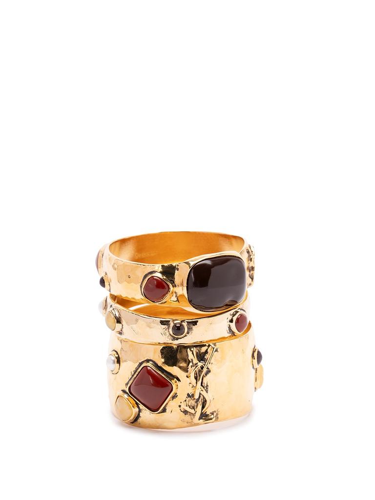 Yves Saint Laurent Saint Laurent `Puzzle` Bracelets Set