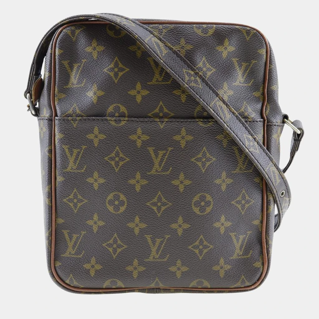 Louis Vuitton Louis Vuitton Brown Canvas Monogram Danube Crossbody Bag 1