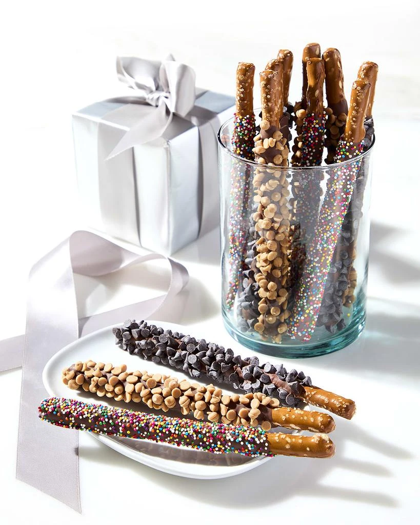 Neiman Marcus Chocolate-Covered Pretzel Rod, Single