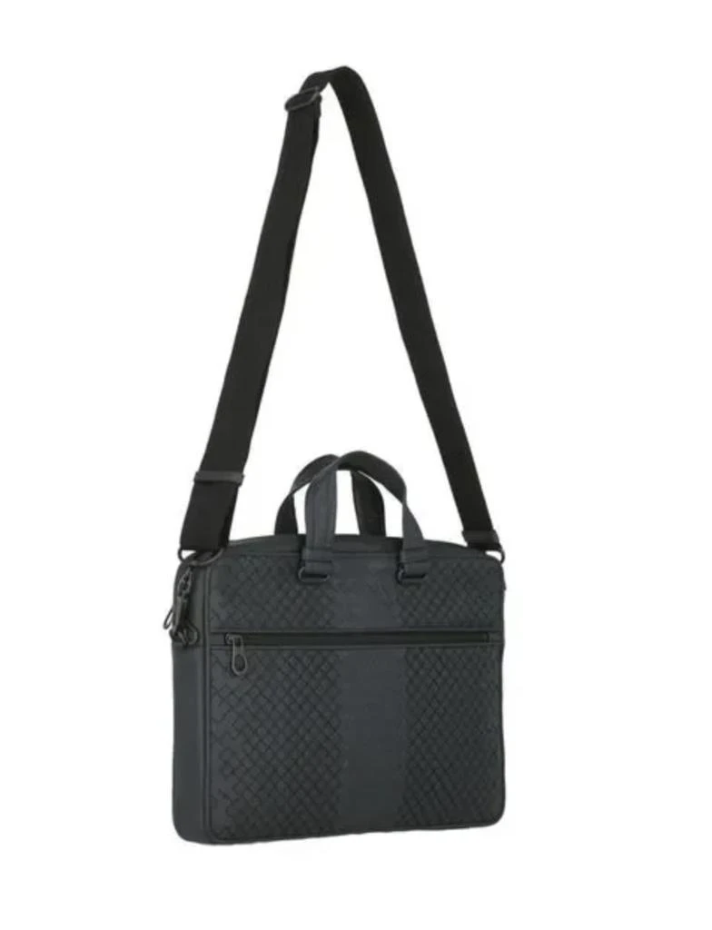 Bottega Veneta Leather Grey Business Bag 2