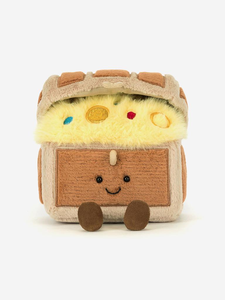 Jellycat Amuseables Treasure Chest in Brown (19cm)
