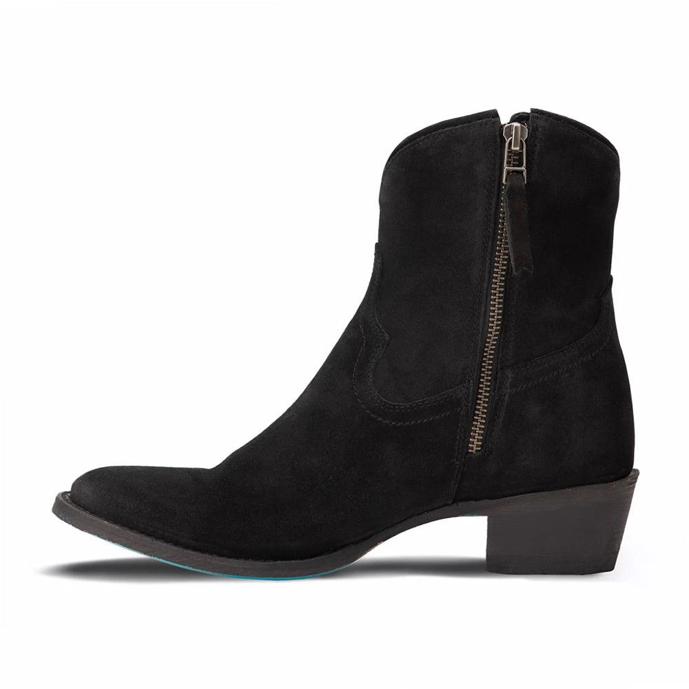 LANE Plain Jane Round Toe Zippered Cowboy Booties 3
