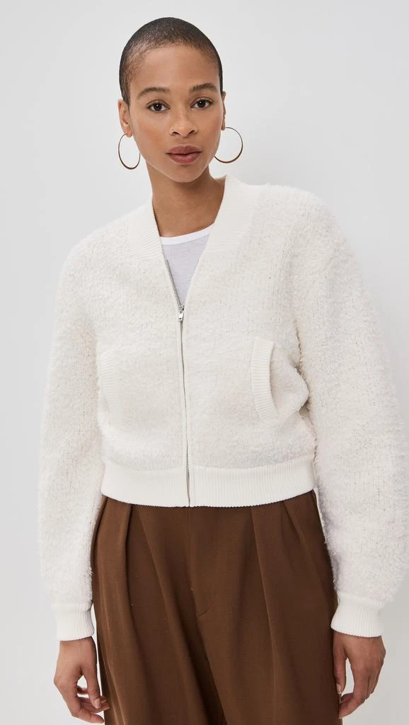 Sablyn Shrunken Sherpa Bomber 6