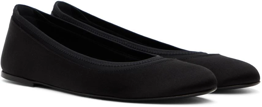 Loulou Studio Black Frano Ballerina Flats 4