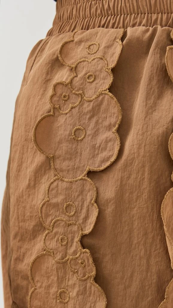 CECILIE BAHNSEN Recycled Taffeta Angel Shorts 5
