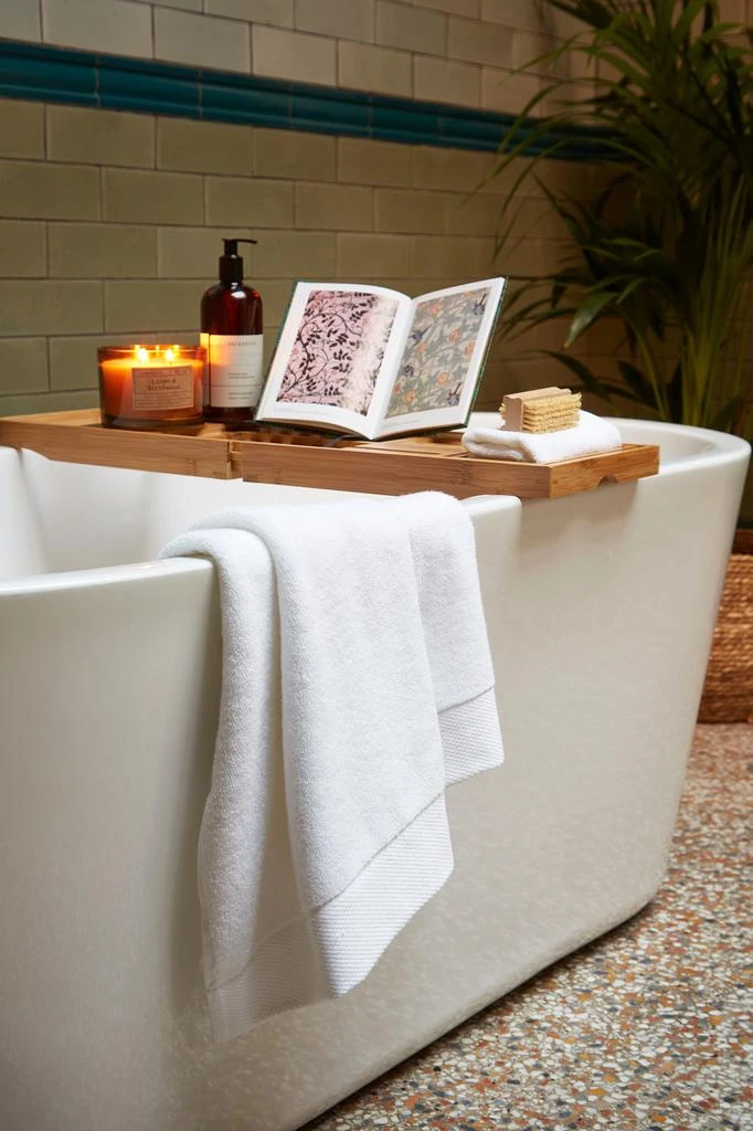 Christy Luxe bath towel denim 2