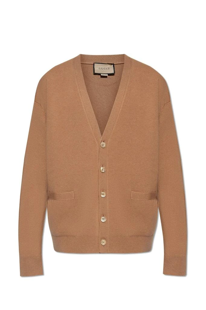 Gucci Gucci Button-Up Knit Cardigan 1