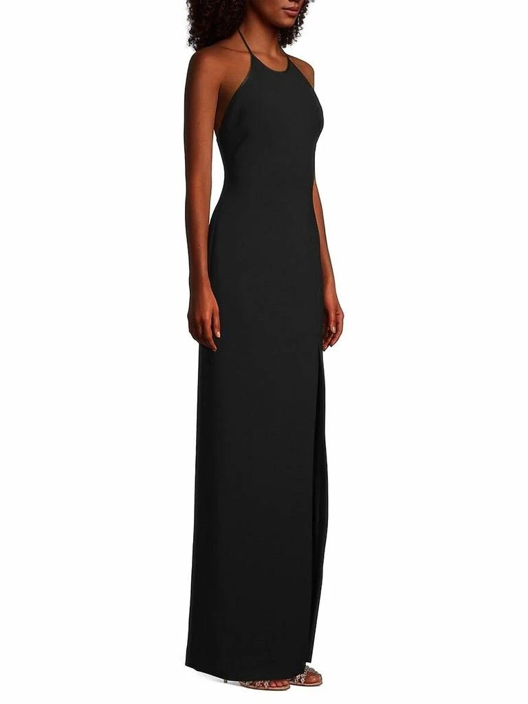 Likely Likely Richie Braided Back Gown In Black 2