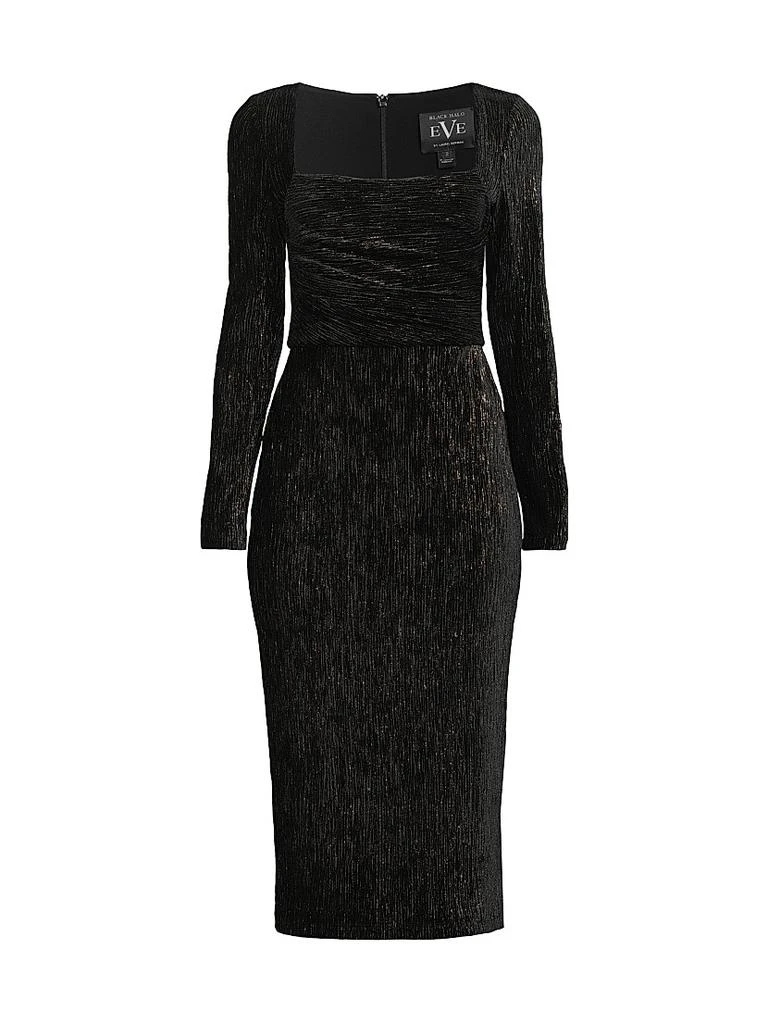 Xander Plissé Cocktail Sheath Dress – On Sale Now with Up to 60