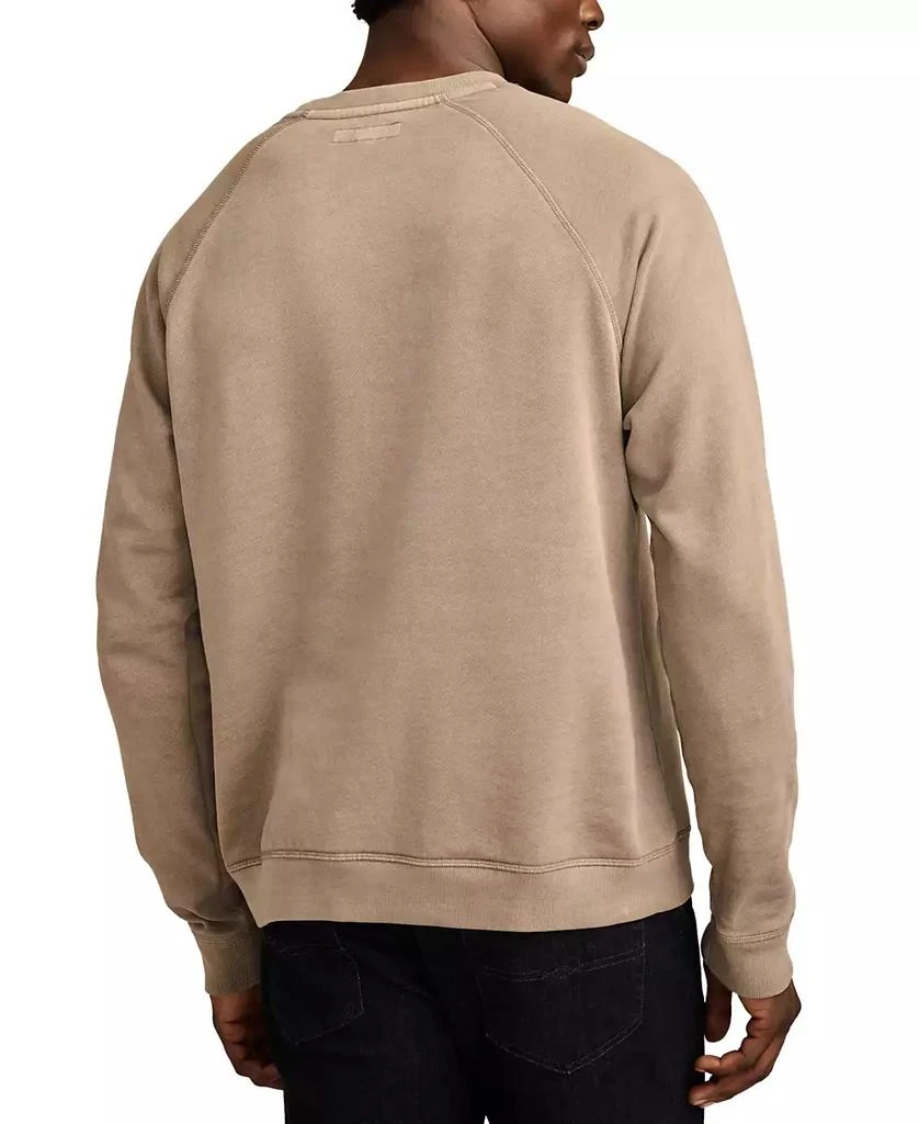 Lucky Brand Men's Fleece Logo Raglan Crew Sweatshirt 2