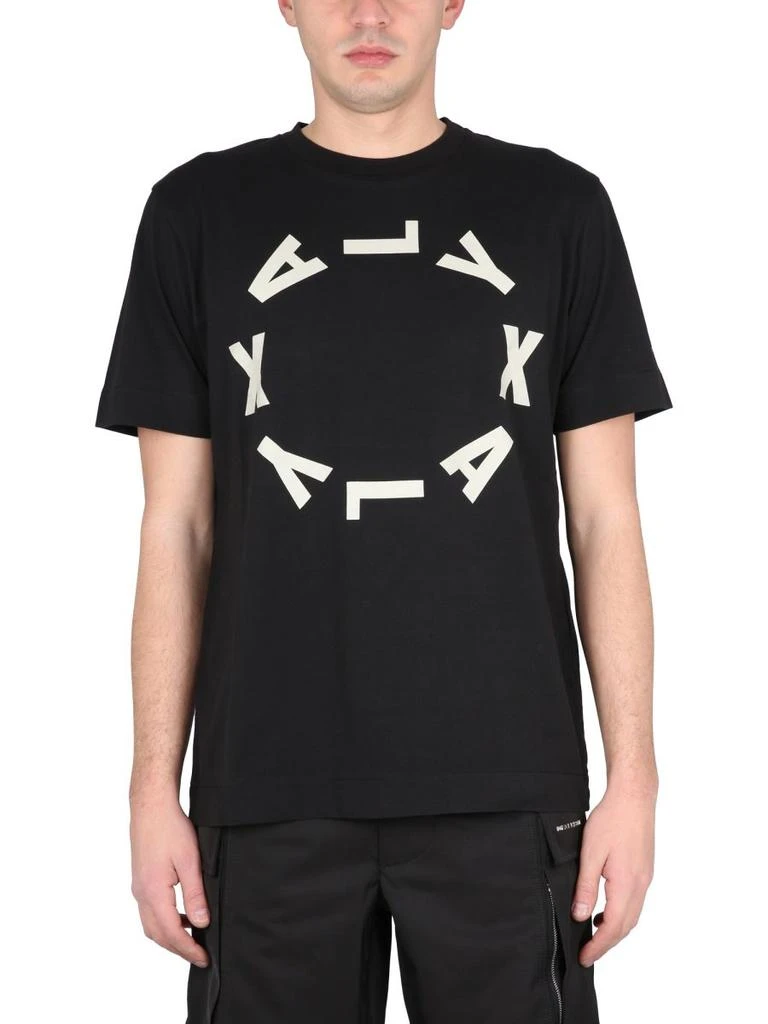 1017 ALYX 9SM 1017 ALYX 9SM Circle Logo Printed Crewneck T-Shirt 1