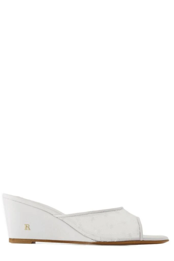 ROUJE Rouje Floriana Logo Plaque Sandals 1