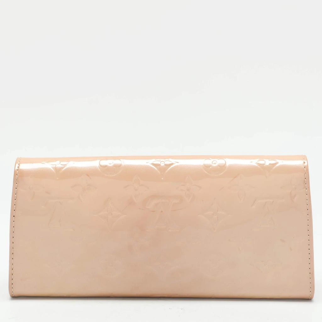 Louis Vuitton Louis Vuitton Beige Monogram Vernis Leather Sunset Boulevard Clutch 4