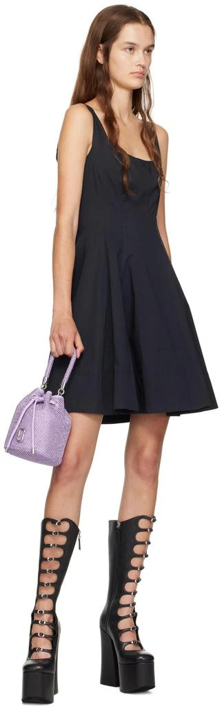 Marc Jacobs Purple 'The Rhinestone Mini Bucket' Bag 4