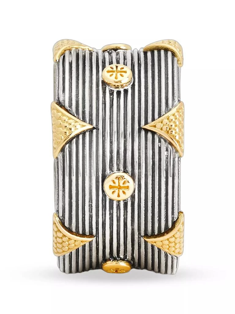 Konstantino Delos 2.0 Amazons 18K Gold & Sterling Silver Ring 3