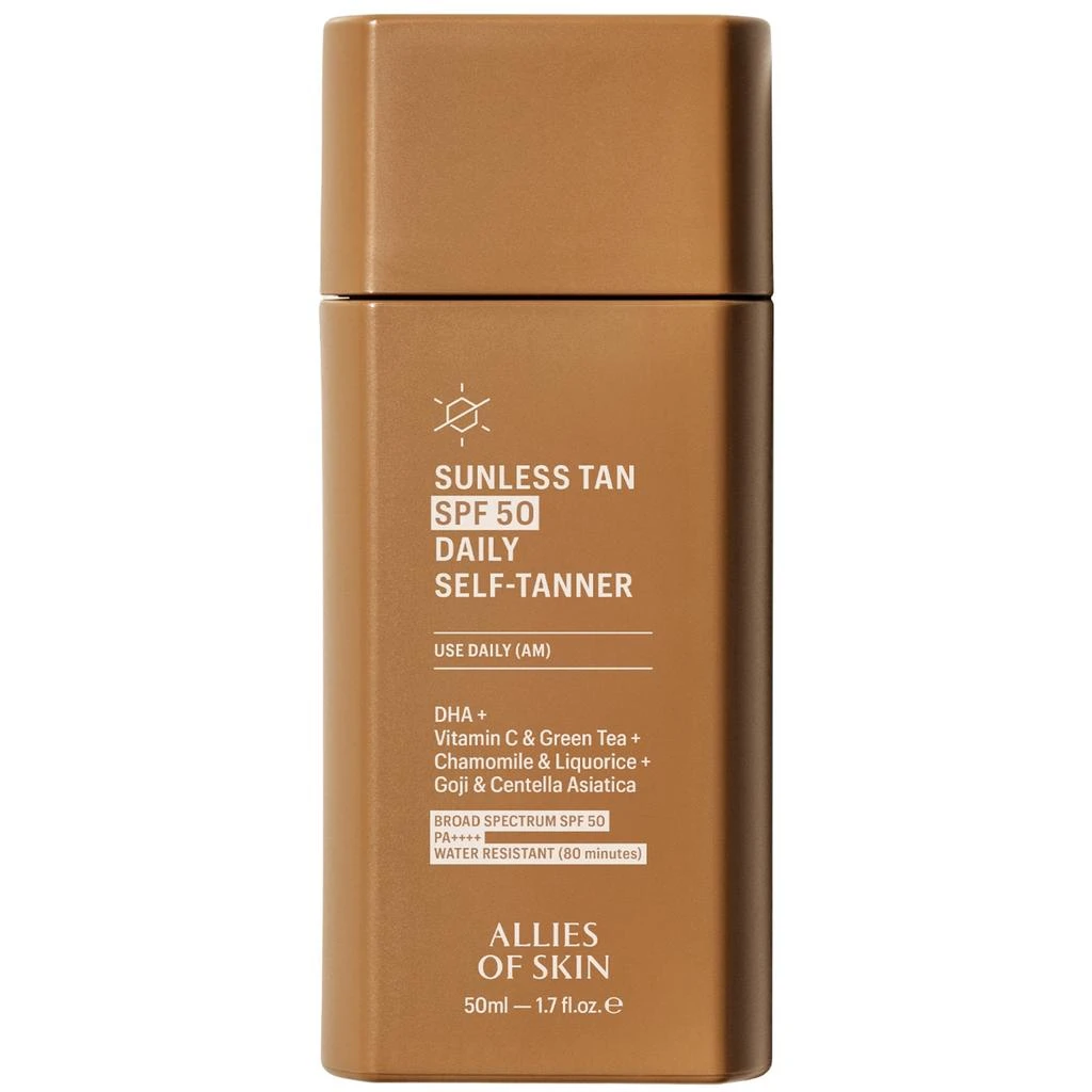 Allies of Skin Allies of Skin Sunless Tan SPF 50 Daily Sunscreen + Self-Tanner 50ml 1