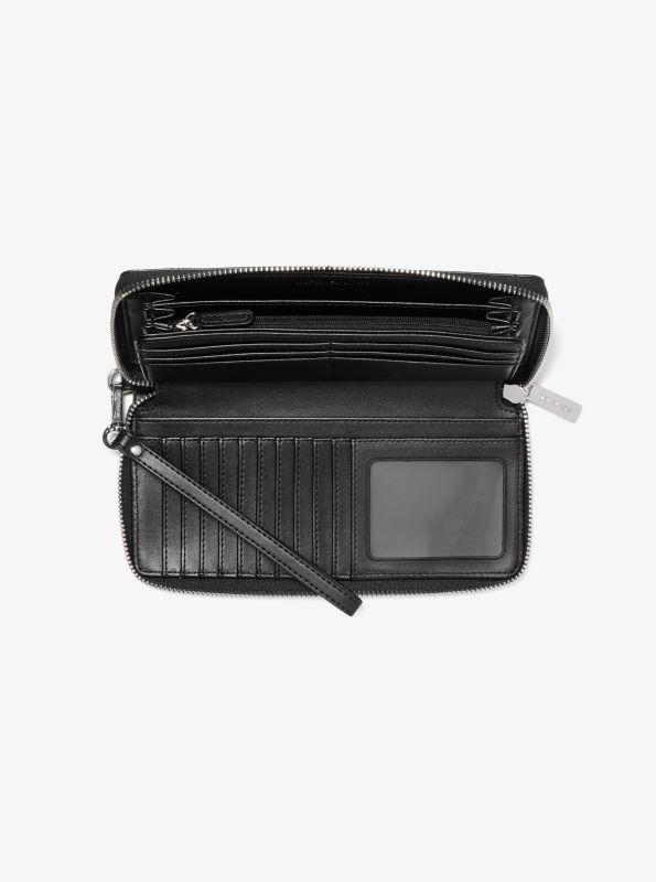 Michael Kors Jet Set Travel Large Signature Logo Continental Wallet